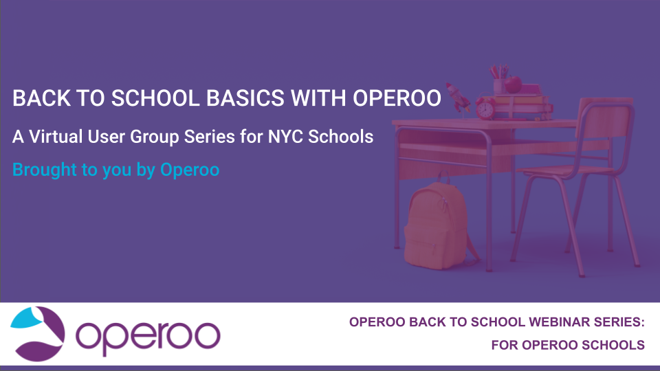 Back to School Basics_ Training Series for NYC schools